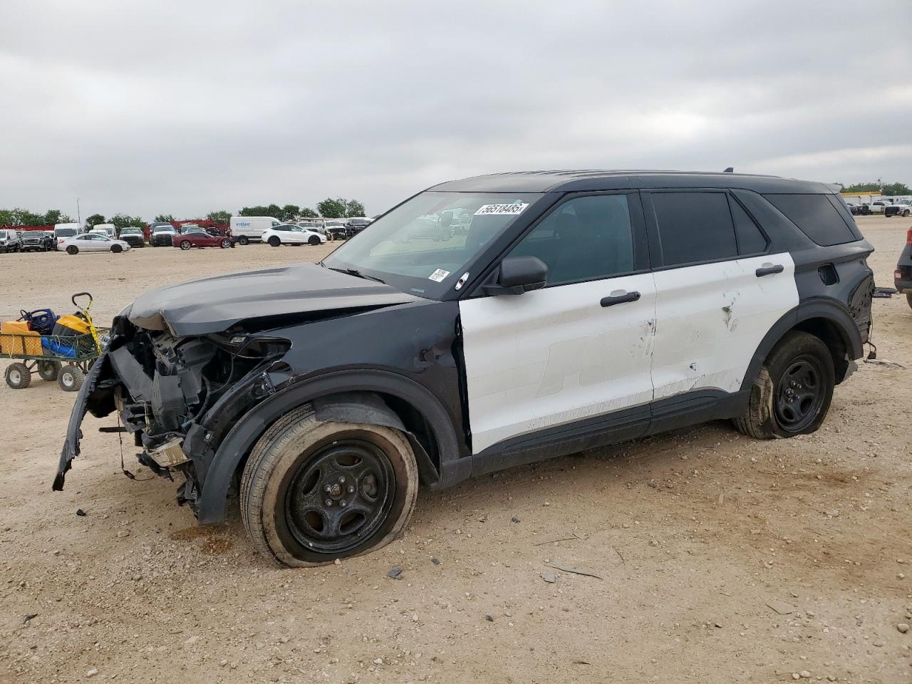 2022 Ford Explorer Police Interceptor na sprzedaż w San Antonio, TX - All Over