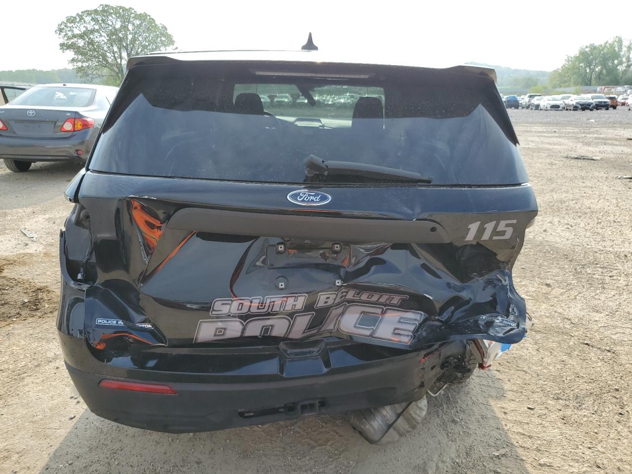 2022 Ford Explorer Police Interceptor VIN: 1FM5K8AB2NGB80770 Lot: 57167615