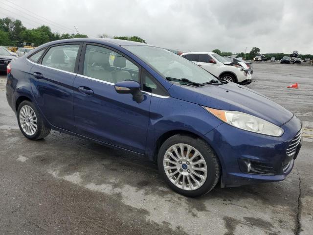 Sedans FORD FIESTA 2016 Blue