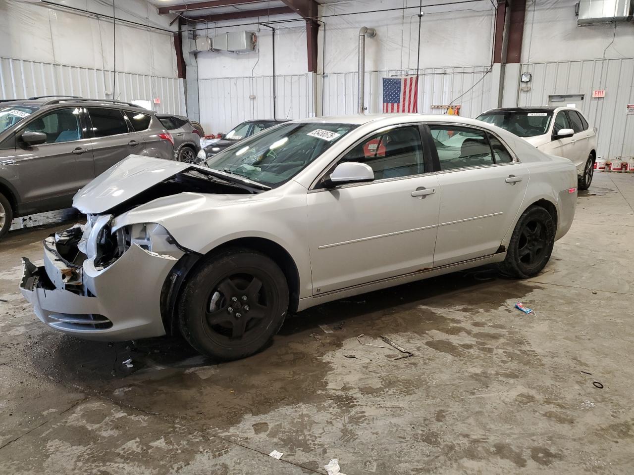 2009 Chevrolet Malibu 2Lt на продаже в Franklin, WI - Front End
