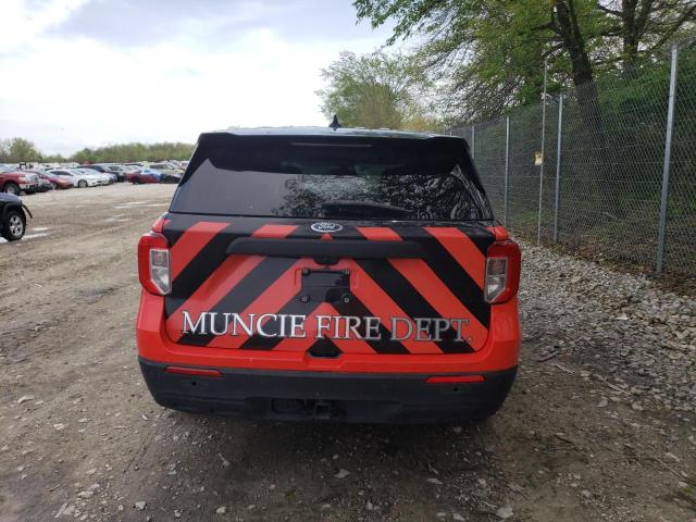  FORD EXPLORER 2022 Красный