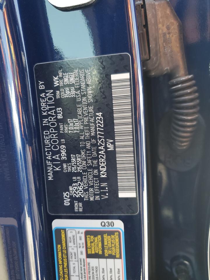 2025 Kia Seltos Ex VIN: KNDER2AA2S7772234 Lot: 57089815