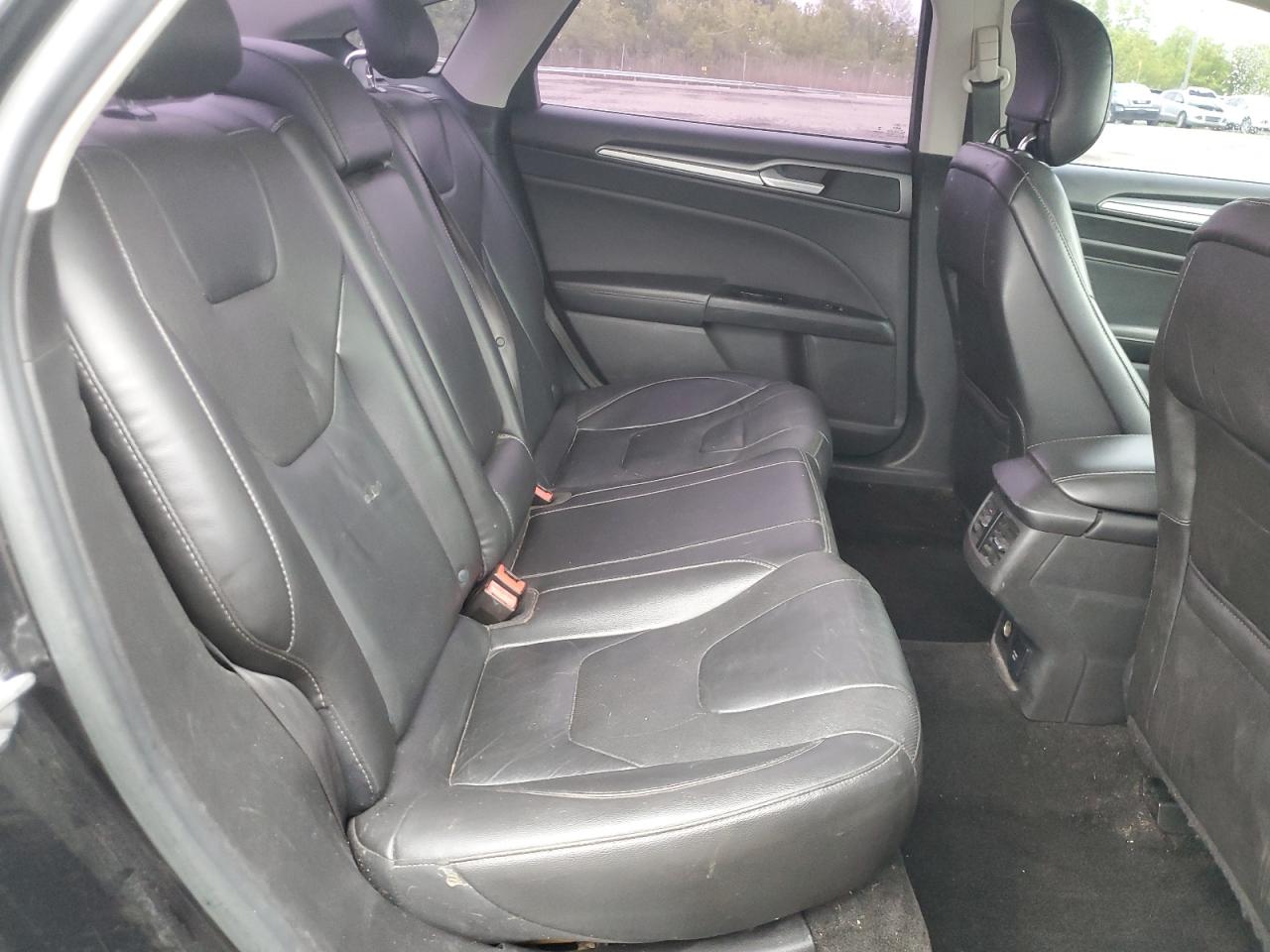 2014 Ford Fusion Titanium VIN: 3FA6P0D95ER341650 Lot: 57052785