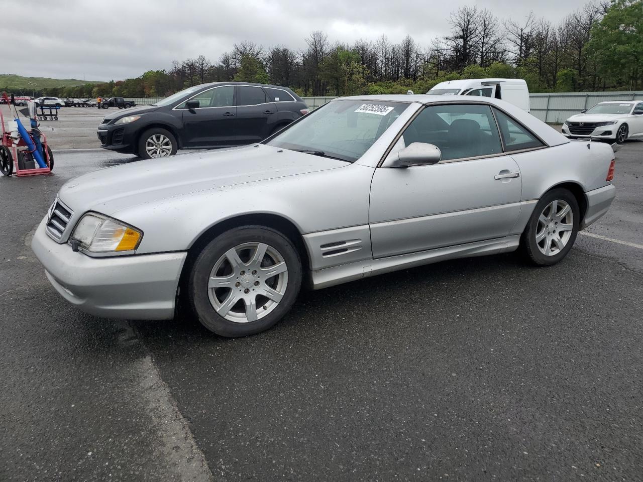 2001 Mercedes-Benz Sl 500 en Venta en Brookhaven, NY - Minor Dent/Scratches