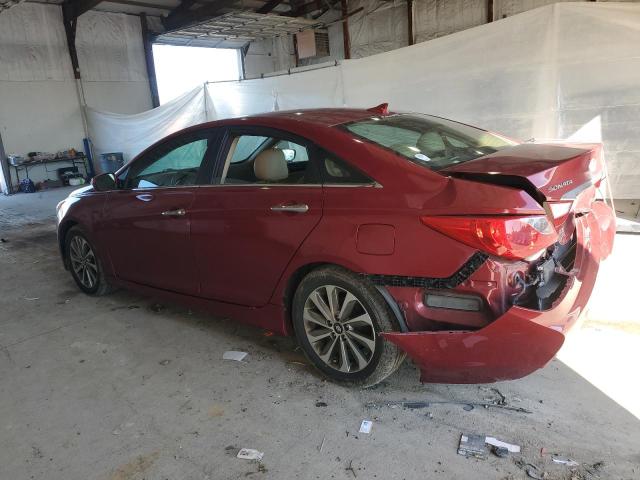 Sedans HYUNDAI SONATA 2014 Czerwony