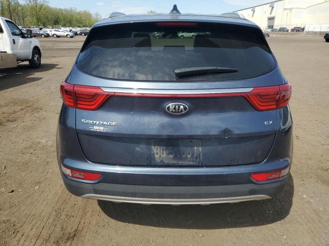  KIA SPORTAGE 2018 Granatowy