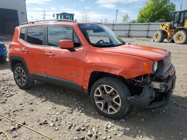  JEEP RENEGADE 2017 Pomarańczowy