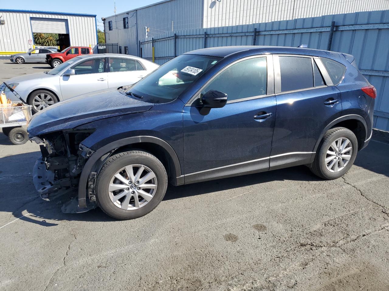 2015 Mazda Cx-5 Sport продається в Vallejo, CA - Front End