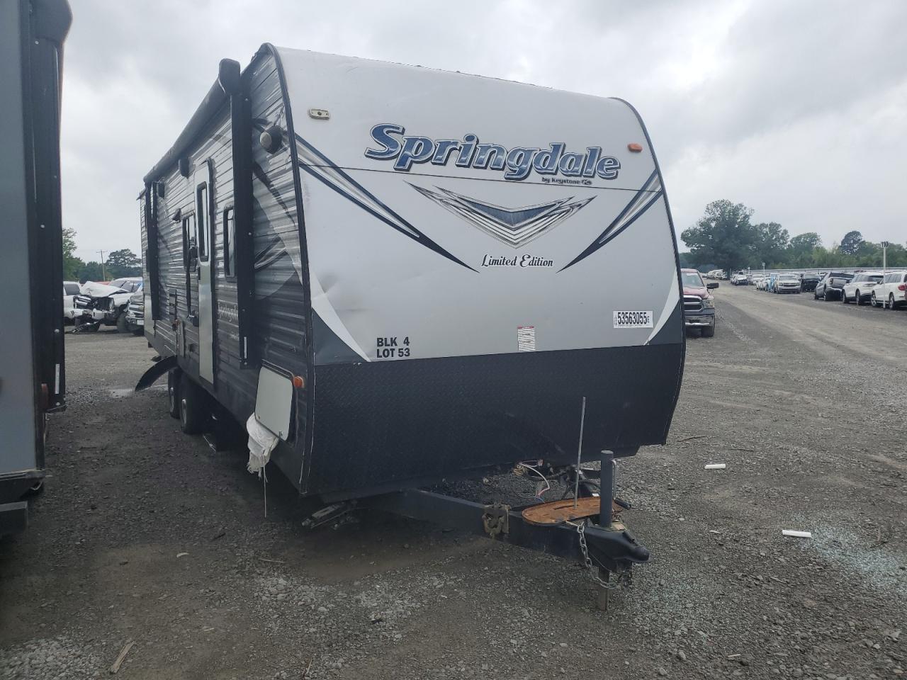 2017 Keystone Challenger Springdale იყიდება Conway-ში, AR - Water/Flood