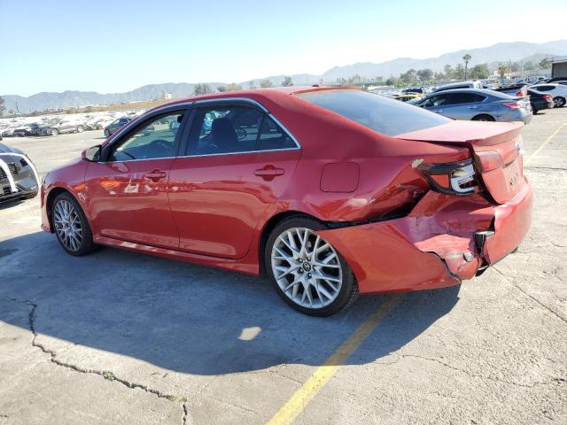  TOYOTA CAMRY 2012 Червоний