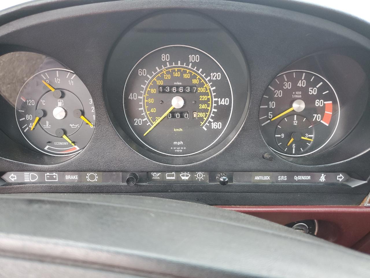 1986 Mercedes-Benz 560 Sl VIN: WDBBA48D1GA042362 Lot: 56671175
