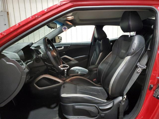  HYUNDAI VELOSTER 2013 Czerwony