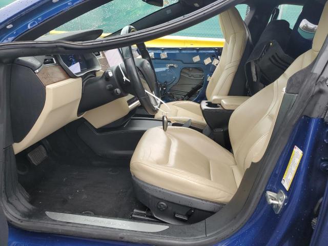  TESLA MODEL S 2016 Blue
