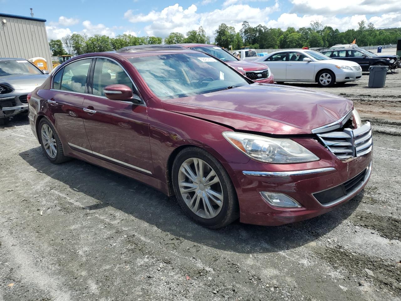 2012 Hyundai Genesis 4.6L VIN: KMHGC4DF6CU182212 Lot: 56451855