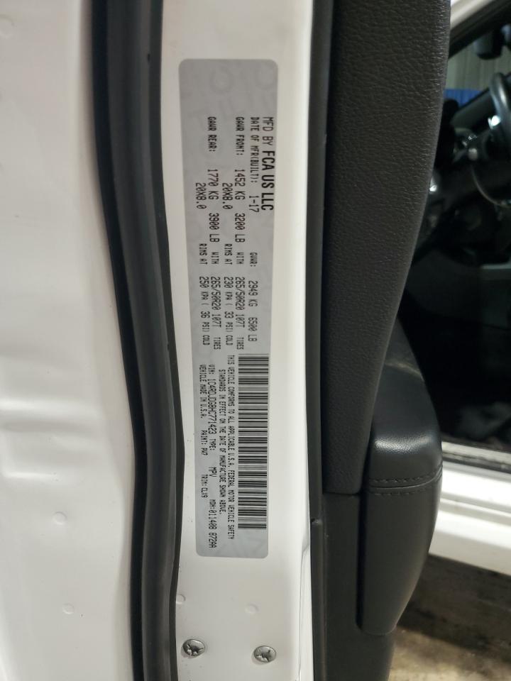 2017 Dodge Durango Gt VIN: 1C4RDJDG8HC771423 Lot: 57022315