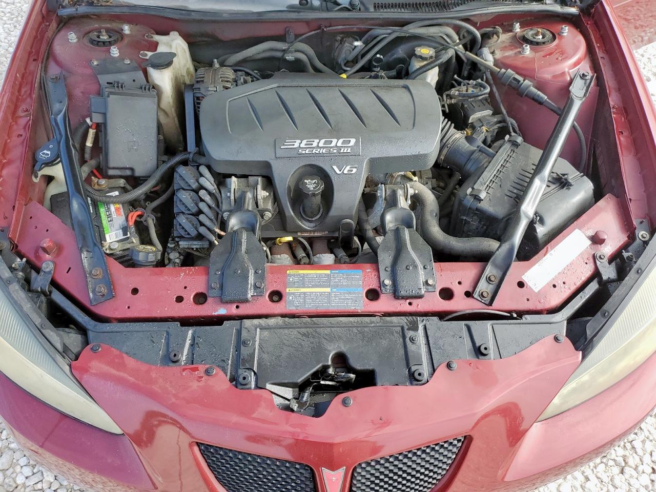 2005 Pontiac Grand Prix Gt VIN: 2G2WS522151300355 Lot: 57221275