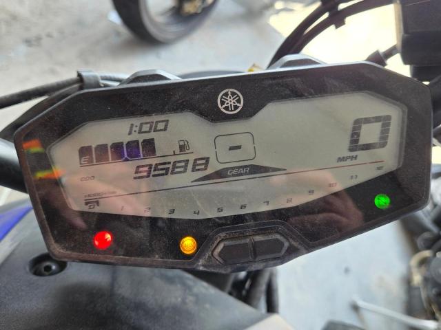  YAMAHA MT07 2018 Синий