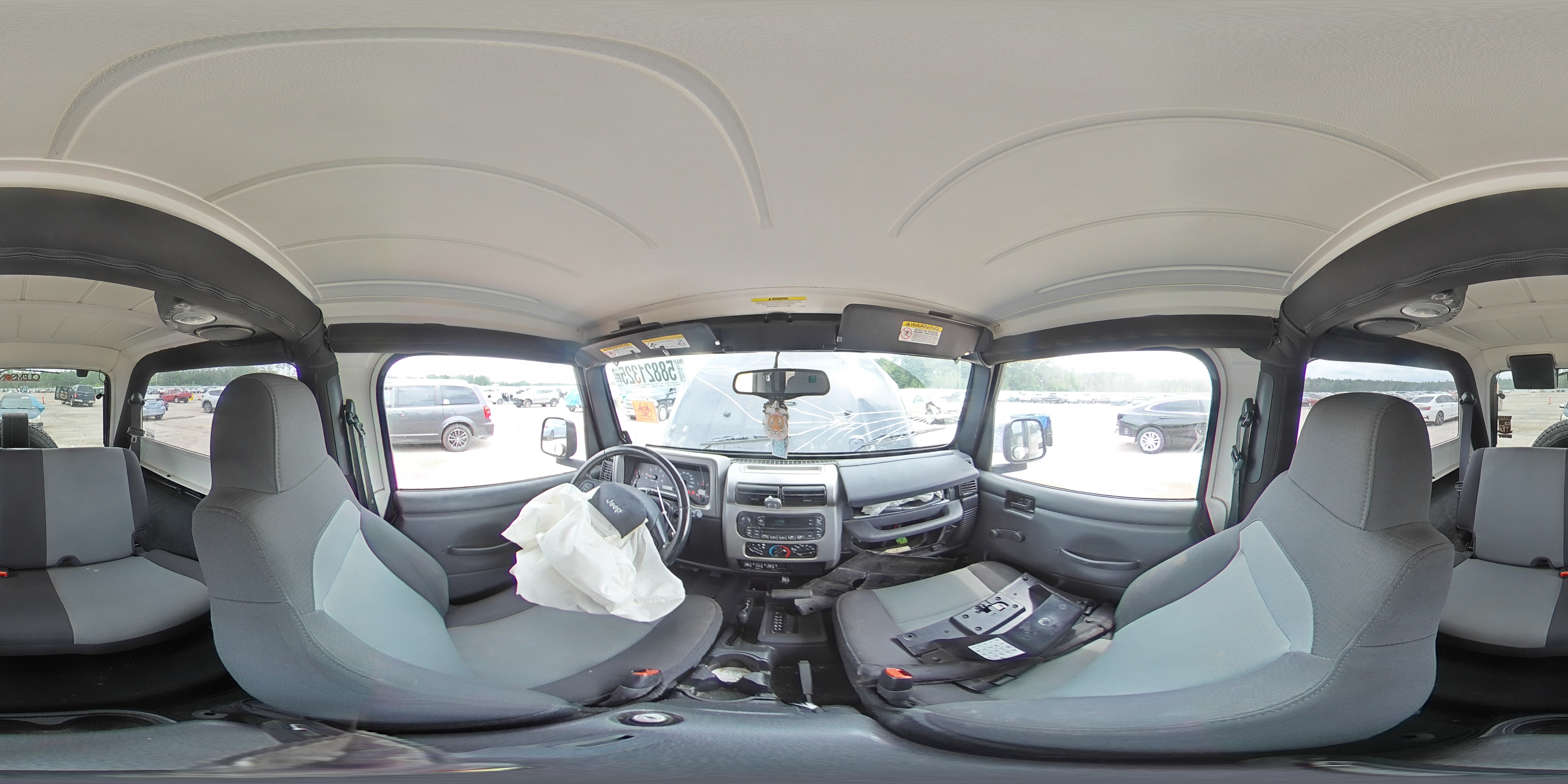 2005 Jeep Wrangler / Tj Unlimited VIN: 1J4FA44S75P363673 Lot: 58821325