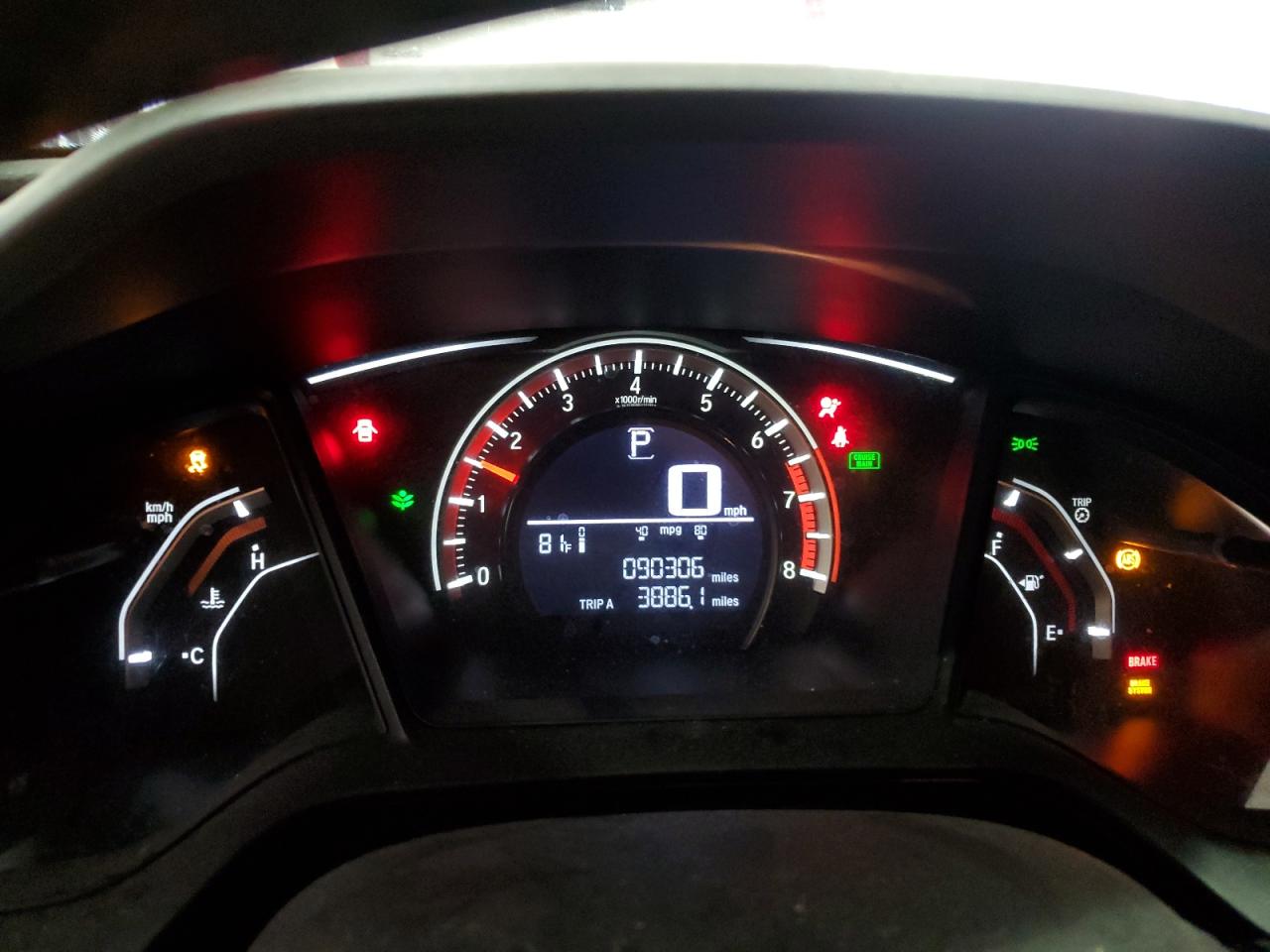 SHHFK7H4XHU234551 HONDA CIVIC 2017