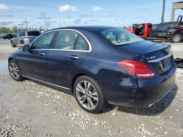  MERCEDES-BENZ C-CLASS 2017 Blue