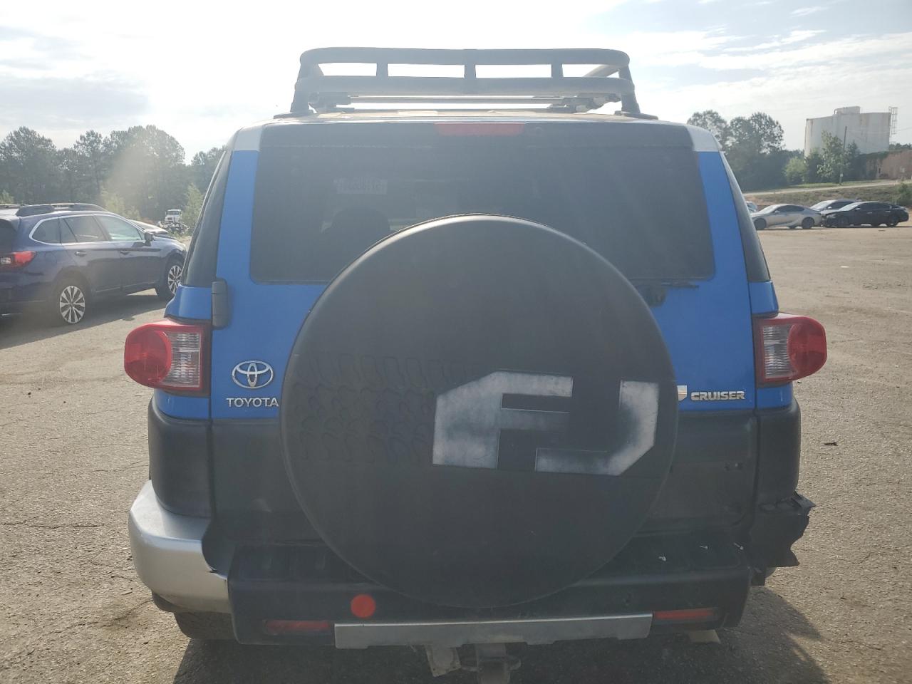 2008 Toyota Fj Cruiser VIN: JTEZU11F38K002650 Lot: 57185635