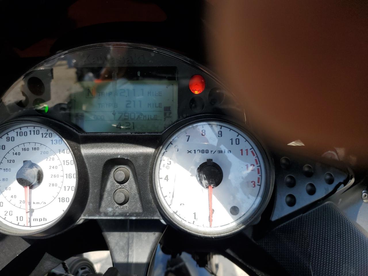 2007 Kawasaki Zx1400 A VIN: JKBZXNA167A017693 Lot: 56540245