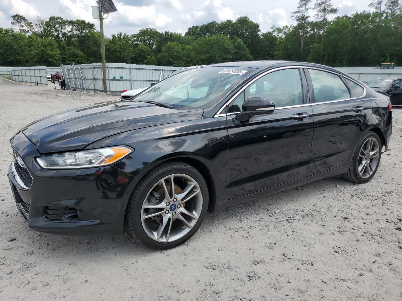 2016 Ford Fusion Titanium იყიდება Augusta-ში, GA - Rear End