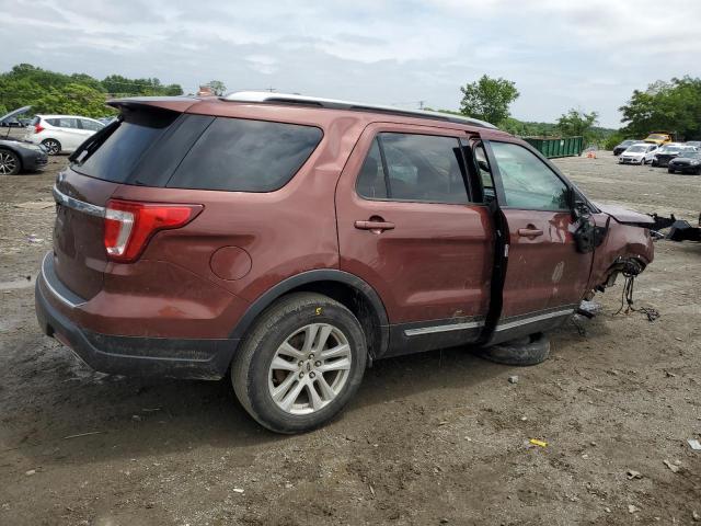  FORD EXPLORER 2018 Бургунді