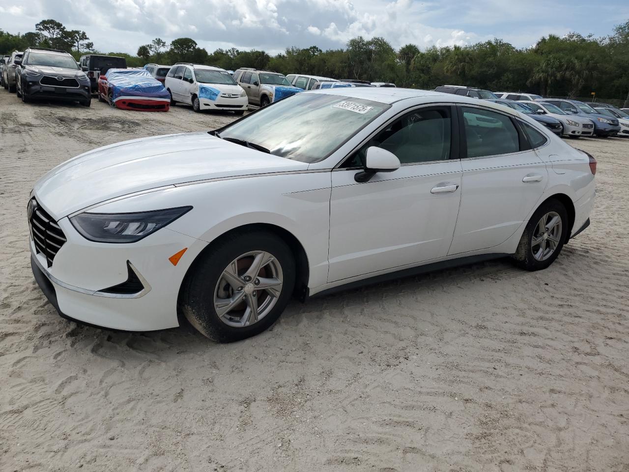 2020 Hyundai Sonata Se на продаже в Fort Pierce, FL - Water/Flood