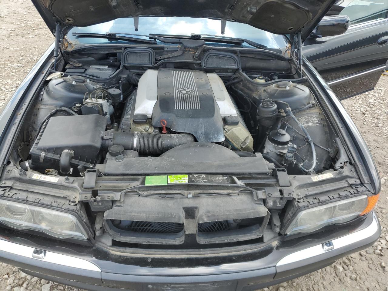 2000 BMW 740 Il VIN: WBAGH8345YDP12753 Lot: 56786345