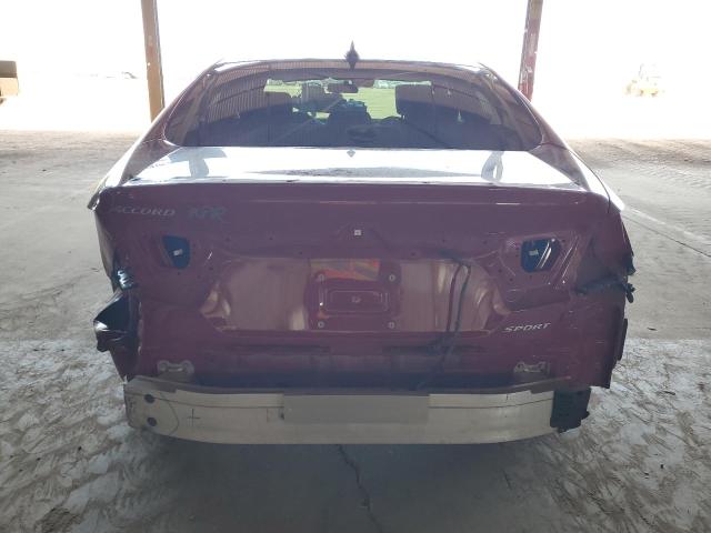  HONDA ACCORD 2022 Red