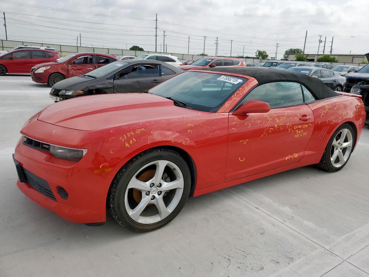 2014 Chevrolet Camaro Lt for Sale in Haslet, TX - Hail