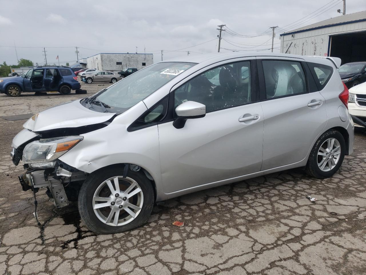 2017 Nissan Versa Note S de vânzare în Chicago Heights, IL - Front End
