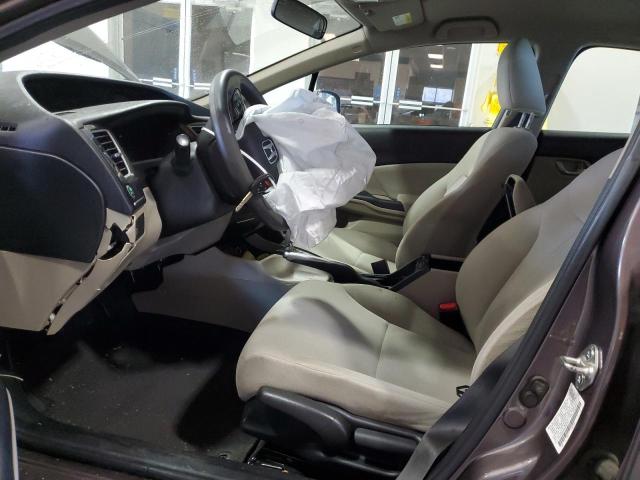  HONDA CIVIC 2013 tan
