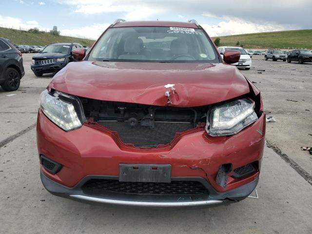  NISSAN ROGUE 2016 Червоний