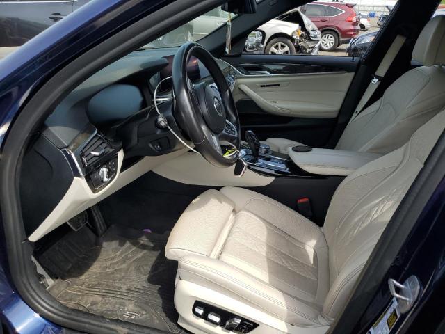  BMW 5 SERIES 2019 Granatowy