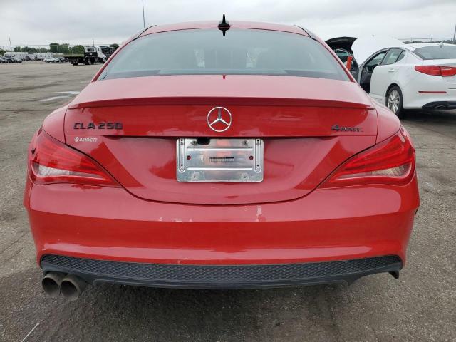 Sedans MERCEDES-BENZ CLA-CLASS 2014 Red