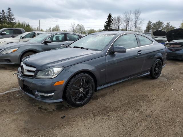 2012 MERCEDES-BENZ C 350 for sale at Copart ON - TORONTO