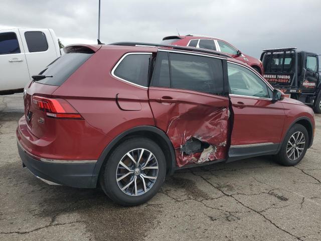  VOLKSWAGEN TIGUAN 2018 Czerwony