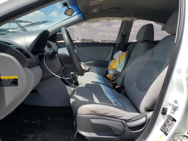  HYUNDAI ACCENT 2016 Белый