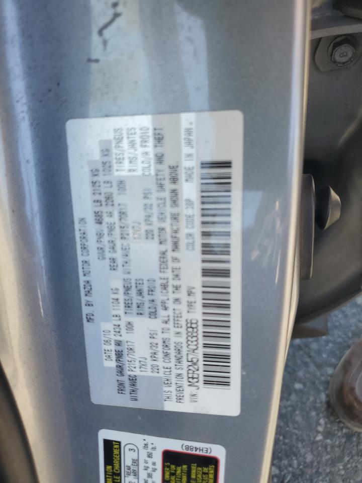 2010 Mazda Cx-7 VIN: JM3ER2W57A0338966 Lot: 56574765