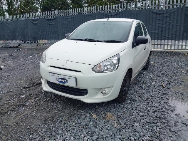 2014 MITSUBISHI MIRAGE 1 for sale at Copart BELFAST