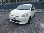 2014 MITSUBISHI MIRAGE 1 for sale at Copart BELFAST