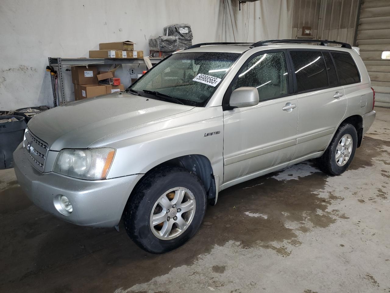 2003 Toyota Highlander Limited na sprzedaż w York Haven, PA - Mechanical