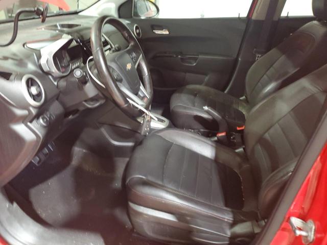  CHEVROLET SONIC 2016 Czerwony