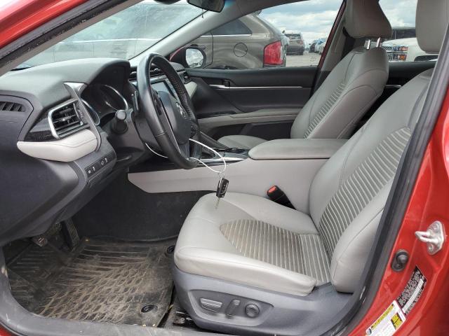  TOYOTA CAMRY 2019 Красный