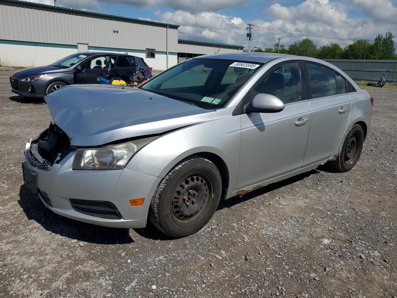 2011 Chevrolet Cruze Lt en Venta en Leroy, NY - Front End