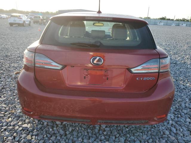 Hatchbacks LEXUS CT 200 2013 Czerwony