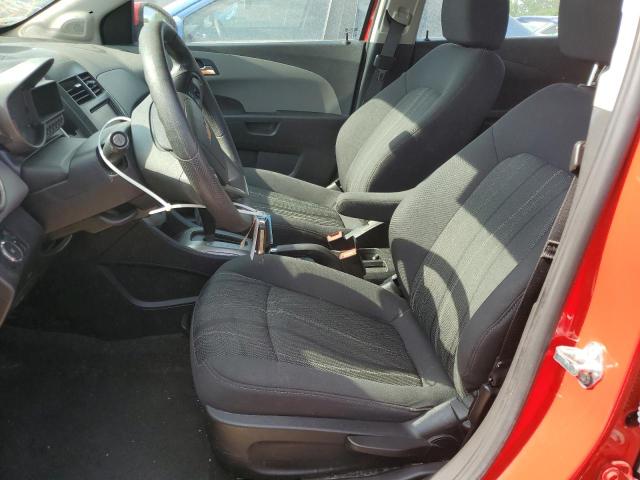  CHEVROLET SONIC 2014 Красный