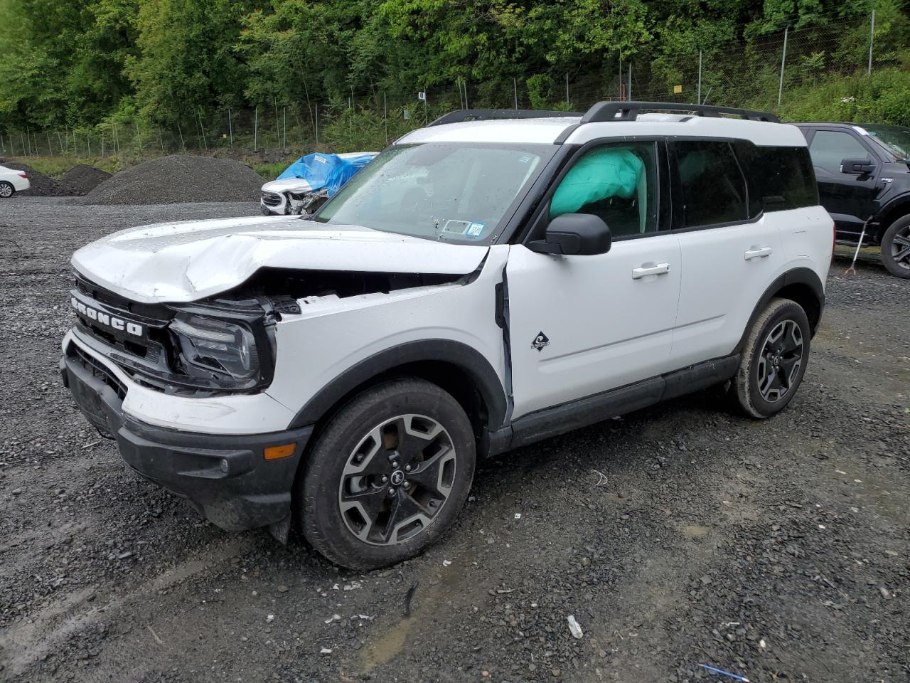 2023 Ford Bronco Sport Outer Banks იყიდება Marlboro-ში, NY - Front End